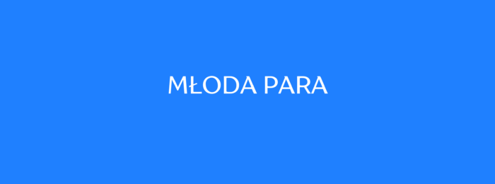 Młoda Para