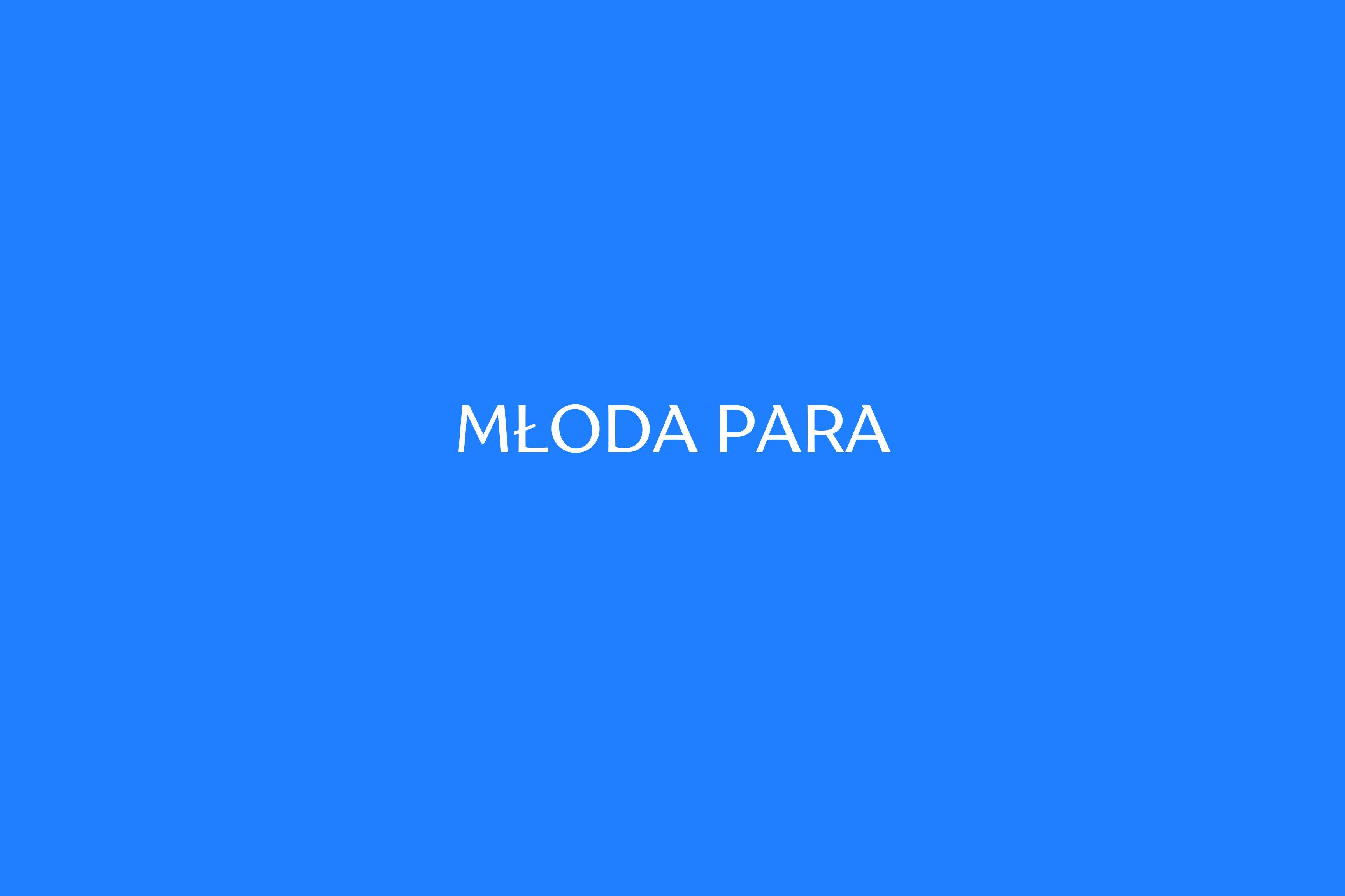 MŁODA PARA
