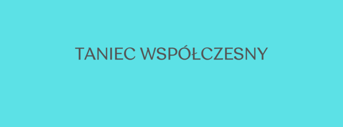 Taniec współczesny